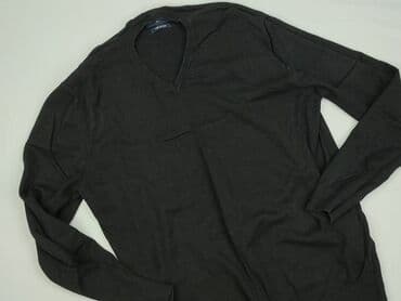 czarny sweter: Sweter dla mężczyzn, rozmiar XL — 4