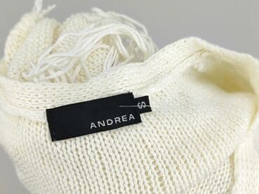 długą kamizelka na szydełku: Andrea, Kardigan damski, rozmiar S — 4