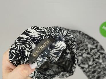 spodnie serduszka by o la la czarne: Spodnie materiałowe damskie, rozmiar L — 4