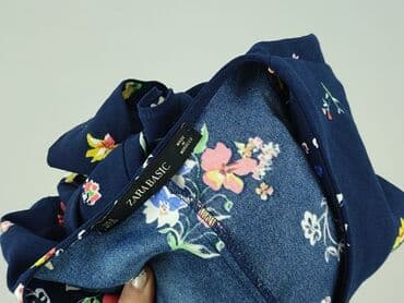 niebieska satynowa sukienka zara: Zara, Sukienka damska, rozmiar S — 4