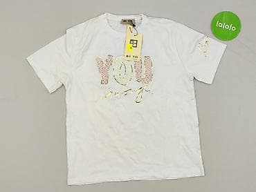 t shirty białe basic: T-shirt damski, rozmiar M — 2