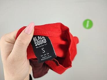 t shirt basic hm: Black, Koszulka dla mężczyzn, rozmiar S — 4