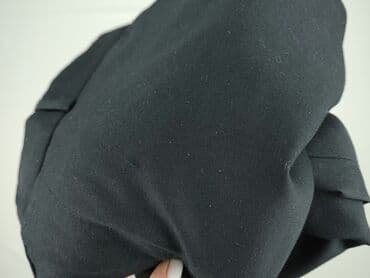 czarne satynowe spodnie zara: Spodnie materiałowe damskie, rozmiar S — 4