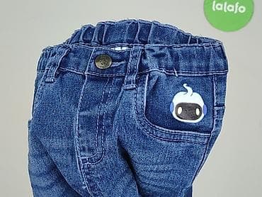 biala koszula mango: Spodnie jeansowe, So cute, 12-18 miesięcy, stan - Idealny — 6