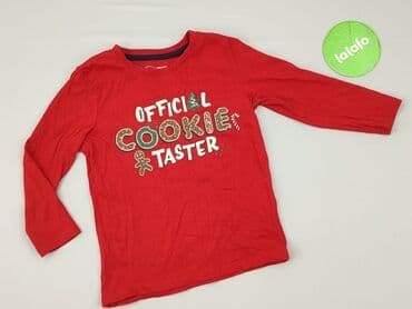 rajstopy w czerwono czarne paski: Blouse, Little kids, 4-5 years, 104-110 cm, condition - Perfect — 2