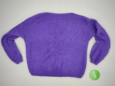 cekinowy sweter: Hand Knitted, Sweter damski, rozmiar 4XL — 3
