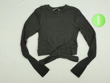 czarne prążkowane bluzki: Clockhouse, Bluzka damska, rozmiar M — 3