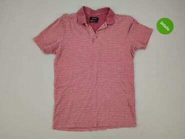 bluza różowa reserved: Koszulka polo dla mężczyzn, rozmiar M — 2