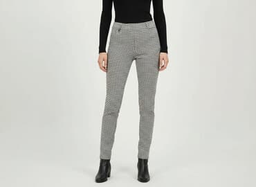 bershka spodnie zebra: Bershka, Spodnie materiałowe damskie, rozmiar XS — 1
