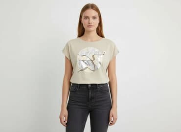 koszulka barcelony sinsay: Sinsay, T-shirt damski, rozmiar L — 8