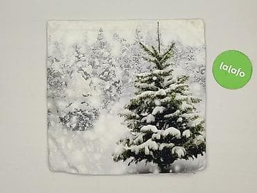 red bedding set: Poszewka dekoracyjna na poduszkę – zimowy motyw - Wzór: ośnieżona — 2