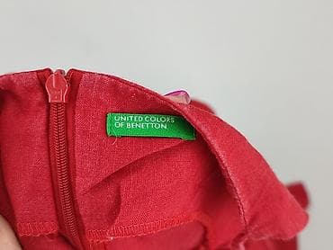 czerwone sandaly ccc: United Colors of Benetton, Sukienka damska, rozmiar S — 4