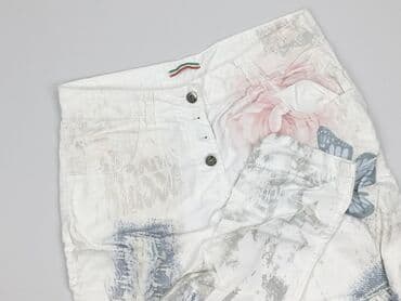spodnie hello kitty białe: Styled In Italy, Spodnie materiałowe damskie, rozmiar XL — 1