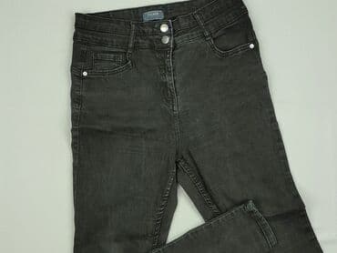 czarne szerokie jeansy: Falmer, Jeansy damskie, rozmiar L — 1