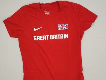 czerwona koszulka jordan: Nike, T-shirt damski, rozmiar M — 1