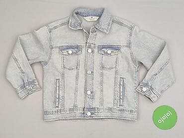 h2o bluza: Dziecięca kurtka jeansowa, 8 lat, 122-128 cm, H&M, stan - Bardzo dobry — 2