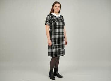 tweedowe sukienki: Sukienka damska, rozmiar XL — 7