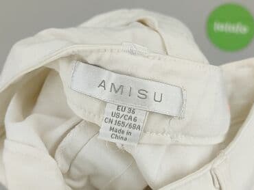 biale spodenki pull and bear: Amisu, Szorty damskie, rozmiar S — 4
