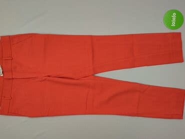 Women: Stradivarius, Material trousers for women, size S (EU 36) — 2