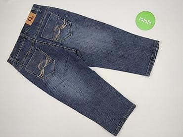 klapki deezee na platformie: Spodnie 3/4 damskie, rozmiar M — 3