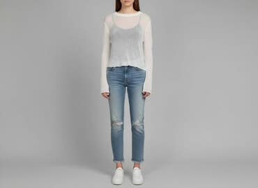 hm bluzka z odkrytymi ramionami: H&M Divided, Sweter damski, rozmiar S — 7