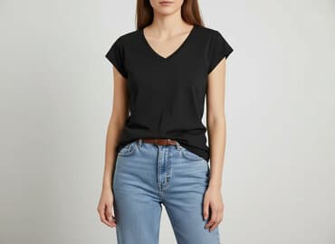 shein podkoszulki damskie: Shein, T-shirt damski, rozmiar M — 6