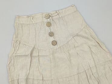 beżowa długie spódnice: Spódnica damska, rozmiar L — 1