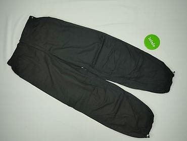 czarne cargo pull and bear: House, Брюки жіночі, розмір M — 2