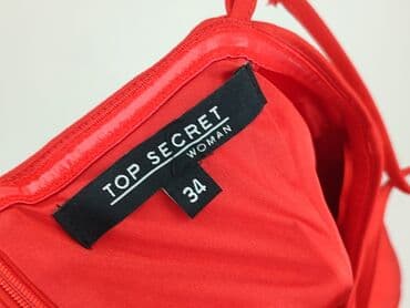 czerwona sukienki na jedno ramię: Top Secret, Sukienka damska, rozmiar XS — 5