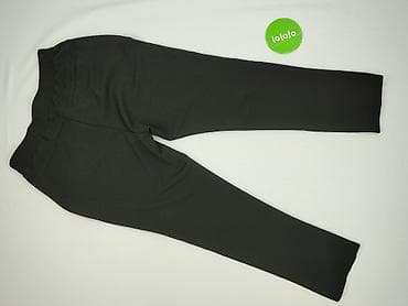 spodnie na gumce czarne: Spodnie materiałowe damskie, rozmiar M — 3