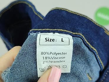 jeansy plus size: Jeansy damskie, rozmiar L — 5