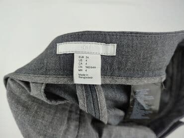 koszulka z numerem h m: H&M, Spodnie materiałowe damskie, XS — 4