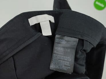 legginsy woskowane push up: H&M, Spodnie materiałowe damskie, M — 4