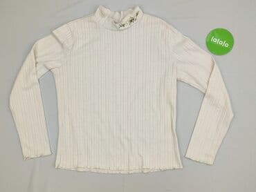 sweter piórkowy na drutach: Bluzka damska, rozmiar M — 2