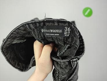 cargo spodnie stradivarius: Stradivarius, Jeansy damskie, rozmiar S — 4