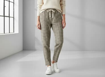 spodnie pizamowe hello kity: H&M L.O.G.G., Spodnie materiałowe damskie, rozmiar XS — 6