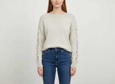 sweter z kaszmiru c a: Sweter damski, rozmiar S — 5