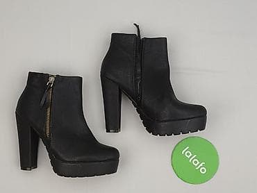 buty na platformie: Botki damskie, rozmiar 38 — 2