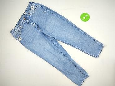 cropped jeans: H&M, Jeansy damskie, rozmiar 3XL — 2