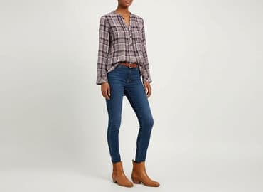 bluzki chłopięce z długim rękawem h m: H&M, Koszula damska, rozmiar M — 1