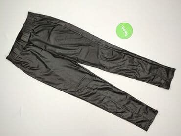 legginsy eko skóra push up: Legginsy Eleganckie damskie, rozmiar S — 3