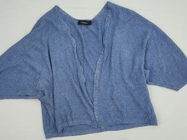 sweter z dekoltem v: Kardigan damski, S — 1