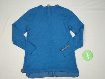 sweter piórkowy na drutach: Sweter damski, rozmiar M — 3