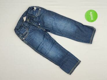 koszula w czerwone paski: Jeans, 2-3 years, 92/98, condition - Very good — 2