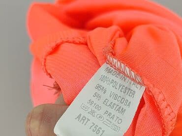 czerwona sukienka na wesele midi: Italian Design, Sukienka damska, S — 5