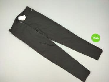 woskowane legginsy z wysokim stanem zara: Spodnie materiałowe damskie, rozmiar M — 2