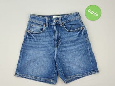 krótkie jeansowe spodenki: H&M, Szorty damskie, rozmiar XS — 2
