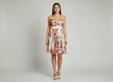 eva longoria buty eobuwie: Eva & Lola, Sukienka damska, rozmiar M — 6