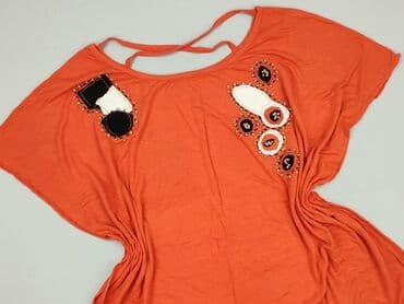 bluzki damskie pomarańczowa: Bluzka damska, rozmiar 8XL — 1