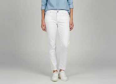 jeansy niemowlęce: J. PRET, Jeansy damskie, rozmiar M — 8